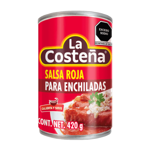 Salsa Roja para Enchiladas / La Costeña 420 gr.