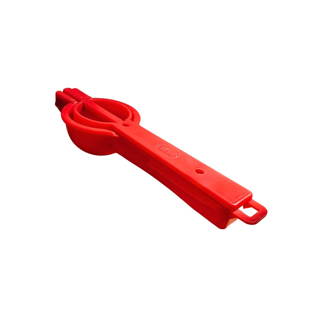 Limettenpresse rot Plastik