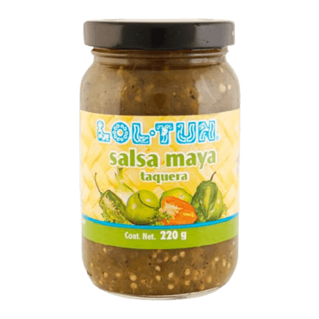 Grüne Salsa MAYA Taquera von LOL-TUN 220 g - MexicoMiAmor