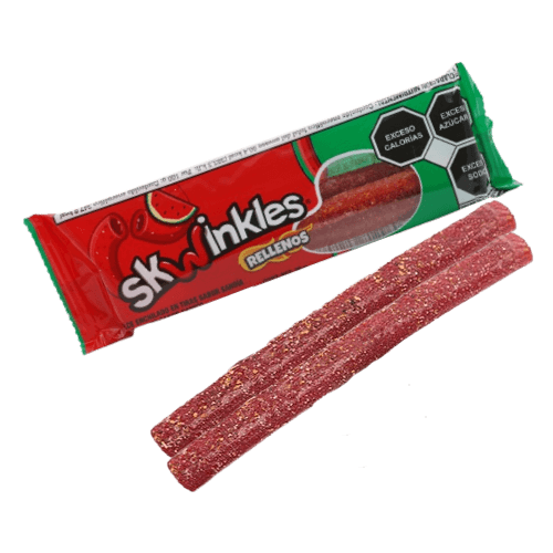 Skwinkles Sandia / Wassermelonen-Geschmack mexikanische Süßigkeit von Lucas 12 Stück 280g