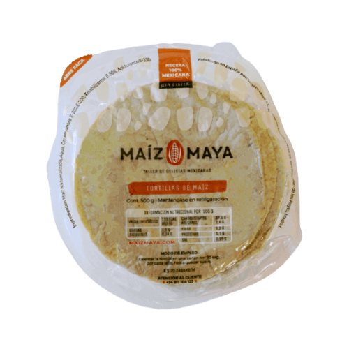 Maiz Maya Tortillas Taquera 12cm 500g