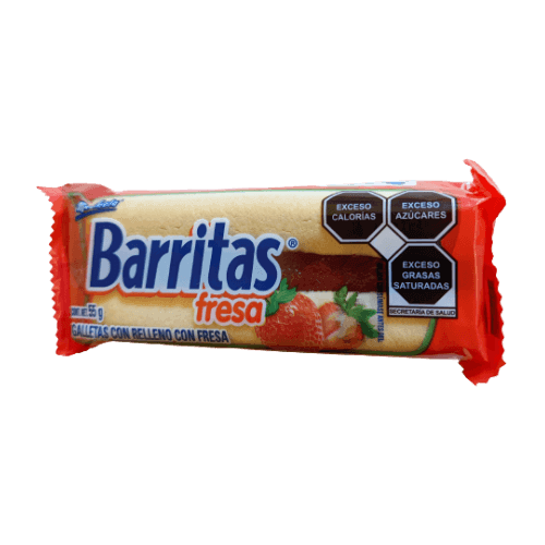 Marinela Barritas de Fresa / 55 gr.