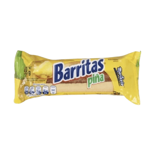 Marinela Barritas de Piña / 55 gr. (2 pzas. por paquete) 