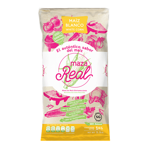 Harina Blanca de Maíz / MAZA REAL 1 kg
