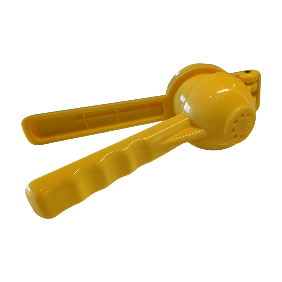 Limettenpresse gelb Plastik