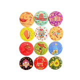 Mexican colorful pins / buttons for eg backpacks set of 12 and individually
