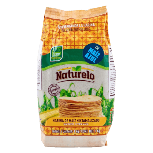 Blaues Maismehl von Naturelo 1 kg (Azul) - MexicoMiAmor