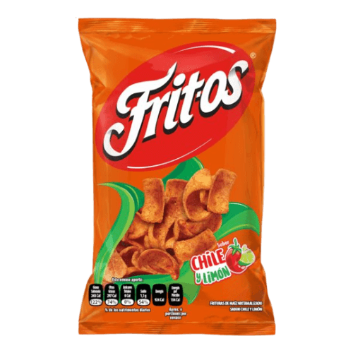Fritos with Chili and Lime from Sabritas 57g (BBD 20-OCT-2025)