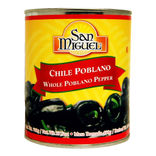 Ganze Chili Poblano Schoten von San Miguel 780 g - MexicoMiAmor