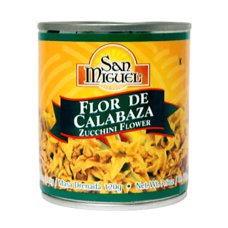 Flor de Calabaza / Zucchini Kürbisblüten von San Miguel 215 g - MexicoMiAmor