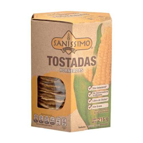 Sanissimo Tostadas horneadas aus Mais