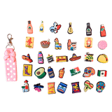 Llavero / Charms-Pines para zapatos con motivos mexicanos