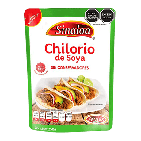 Veganes Chili Chilorio de Soya soja-basiertes Fertiggericht von Sinaloa 250 g - MexicoMiAmor