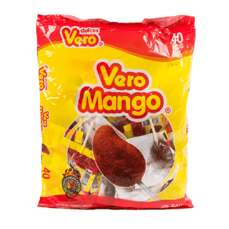 Vero Mango mit Chili mexikanische Süßigkeit 40 Stück - MexicoMiAmor