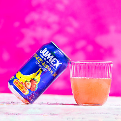 Jumex Strawberry Banana / Fresa Banana sweet soft drink 355ml