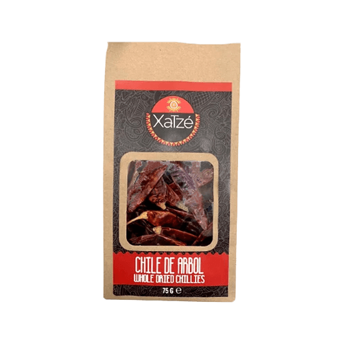 Dried chili Arbol from Xatze 75 g