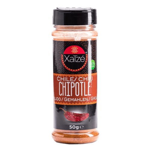 Chile Chipotle Molido Xatzé 50 gr.