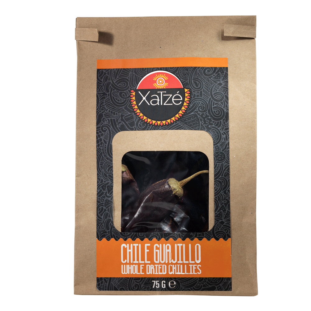 Getrocknete Guajillo Chili 75g von Xatze